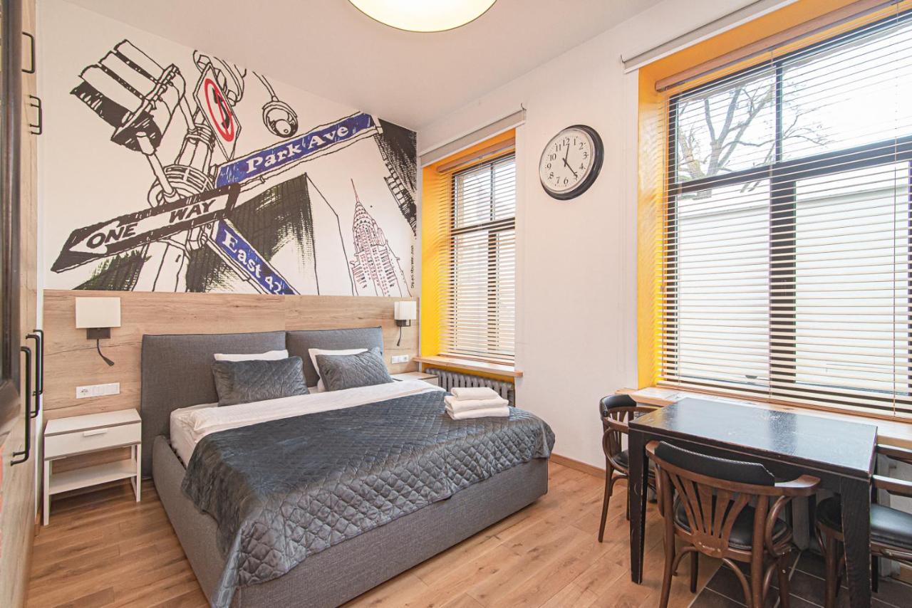 Modern Vilnius Old Town Apartment With Free Parking Eksteriør billede