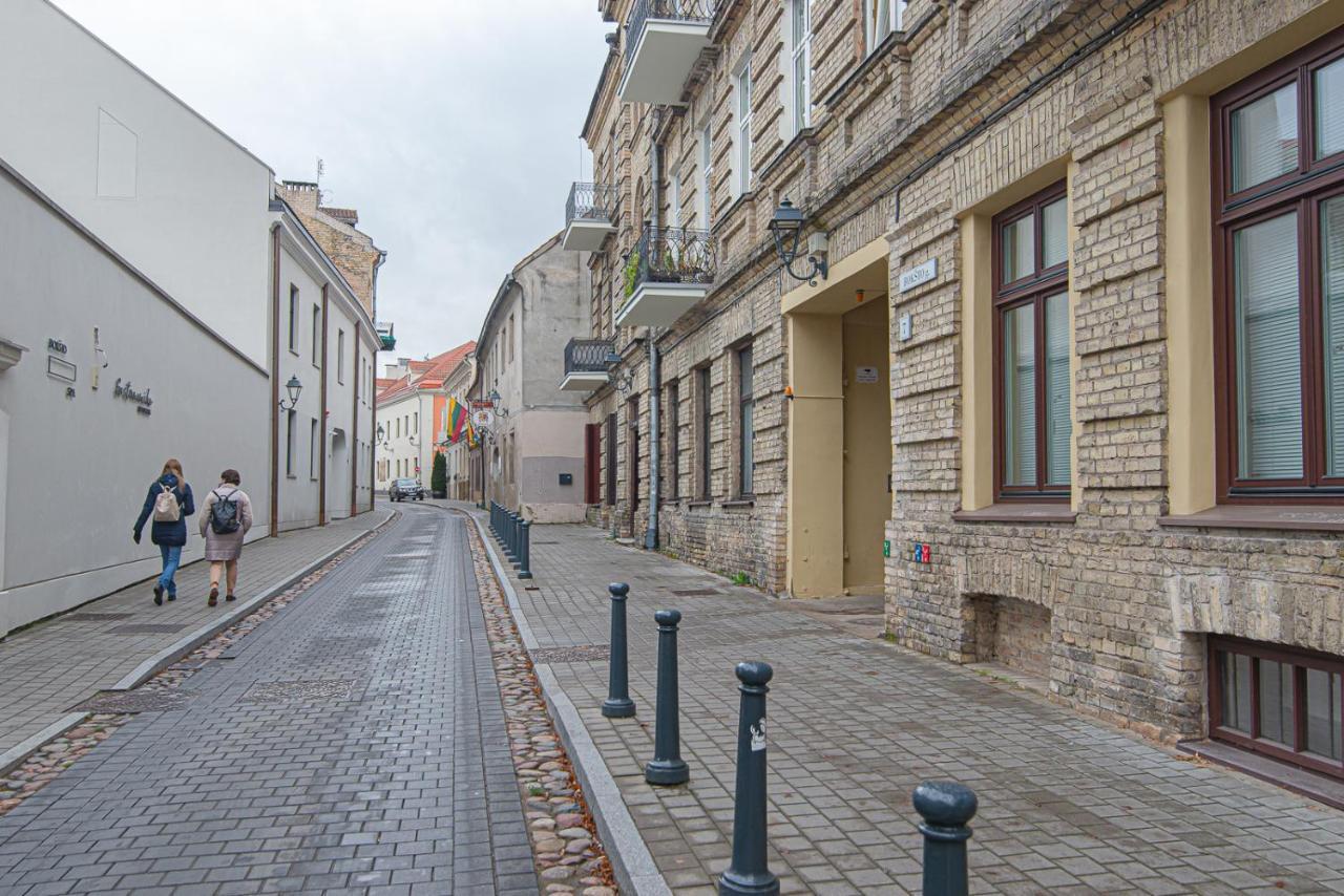 Modern Vilnius Old Town Apartment With Free Parking Eksteriør billede